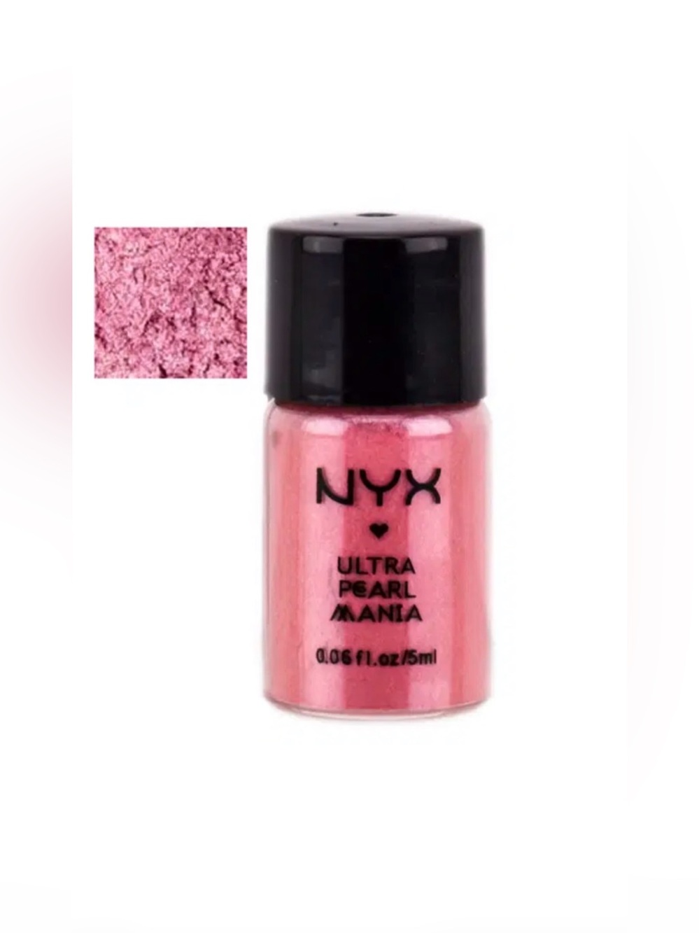 NWT NYX Ultra Pearl Mania Loose Powder Eye Shadow - Very Pink Pearl LP27
